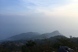 Valley view during trek