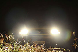 4*4 Hilux Off-Roading in night time